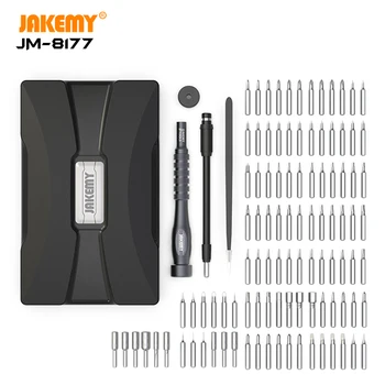 JAKEMY JM-8177 Portatīvie Mini Precizitāti Skrūvgriezi Instrumentu Komplekts, Mobilo Tālruni, Datoru, Briļļu Home DIY Remonts