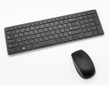 Jaunu Bezvadu Peli un Tastatūru Combo KM636 KM713 Dell desktop birojs Portatīvie spēli šokolādes atslēgas izslēgtu tastatūras peles
