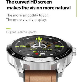 Jelly Ķemme Pilna Kārta Touch Displejs Smart Skatīties Vīriešu Sporta Bluetooth Zvanu Smartband Sirdsdarbība, Asins Spiediena Monitoru, Smartwatch