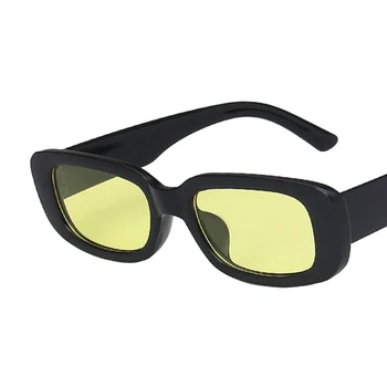 JIFANPAUL ir 2021. nelielu taisnstūrveida Saulesbrilles Sieviešu Retro zīmola dizainere laukumā, saulesbrilles, saules brilles UV400
