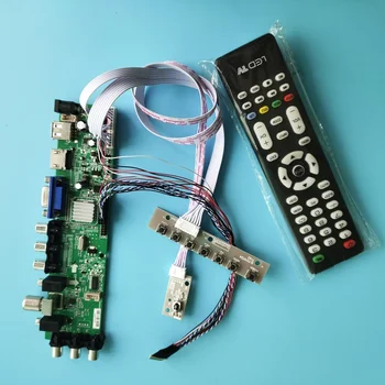 Komplekts LP154WP2-TLA1/LP154WP2-TLA2 Signālu kontrolieris LED USB VGA TV DVB-T, DVB-T2 1440X900 HDMI AV valdes digitālā tālvadības 40pin