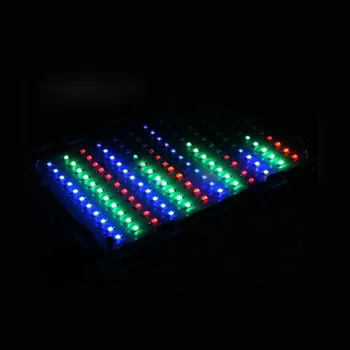 LED colorfule mūzikas spektru, displejs, Elektroniskā DIY mācību metināšanas, montāžas detaļas