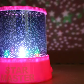 Led USB Projektoru Ziemassvētku Deco Zvaigžņotām Debesīm Zvaigzne, Kapteinis Bērniem Bērnu Zīdaiņu Miega Krāsains Mini LED Nakts Gaismas Lampas Guļamistabas