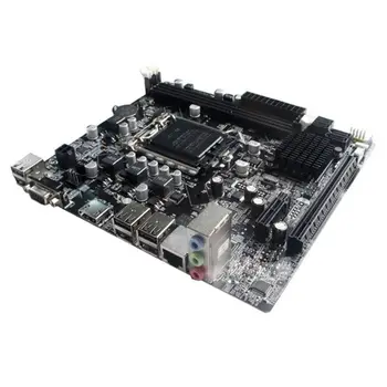 LGA 1155 Praktiski Mātesplati Stabils Intel H61 Ligzda DDR3 Atmiņas Datoru Aksesuāri Kontroles padomes X6HA