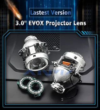 Lukturu Lēcas EVOX-R V2.0 Bixenon HID Projektoru BMW E60 E39 E53/Audi A6 C5/Benz W211 W209 W219/Ford Fiesta/B6 B5.5 Meklēšana