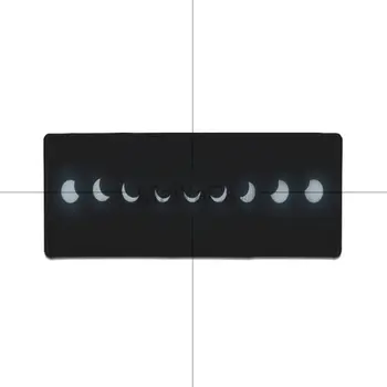 Maiyaca Vienkāršs Dizains Mēness mainīt Gumijas Peli Izturīgs Darbvirsmas peles paliktnis Top Detalizētu Tautas Pagarināts gaming mouse pad