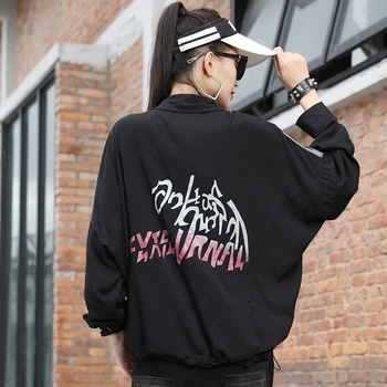 Max LuLu Jauno Korejas Modes Stila Rudens Drēbes Sieviešu Acu Dāmas Blūzes Punk Melni Krekli, Sieviešu Gadījuma Sexy Plus Lieluma Galotnēm