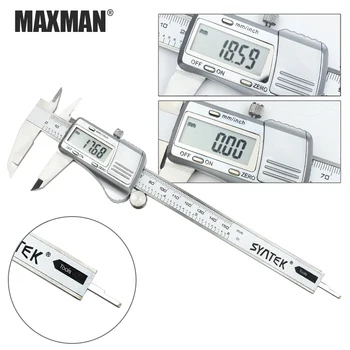 MAXMAN Digitālo Vernier Suportu 0-150mm/200mm/300mm Visas Nerūsējošā Tērauda Augstas Precizitātes Elektroniskās Mērīšanas & Gabarītiem, Instrumenti,