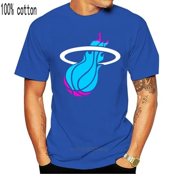 Miamis skrūvspīles siltuma basketbal T-Krekls pieaugušajiem