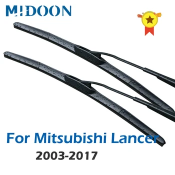 MIDOON Tīrītājs Sānu slotiņām, Par Mitsubishi Lancer 2003-2017 2004 2005 2006 2007 2008 2009 Priekšējā Vējstikla Priekšā, Loga
