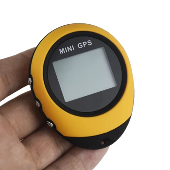 Mini GPS Tracker Izsekošanas Ierīce Ceļojumu Portatīvo Keychain Locator Pathfinding Motociklu Transportlīdzekļa Āra Sporta Rokas Keychain