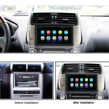 Podofo 2 din Android 8.1 Automašīnas radio, GPS Multimedia Player 2din Universālā Autoradio Par Volkswagen Hyundai, Nissan, toyota CR-V KIA
