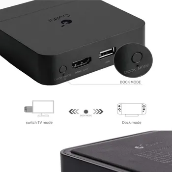 Portatīvo Doks Nintendo Maiņa Maksa dokstacija ar USB-C PD Uzlādes Statīvs HDMI Adapteris un USB 3.0 Ports