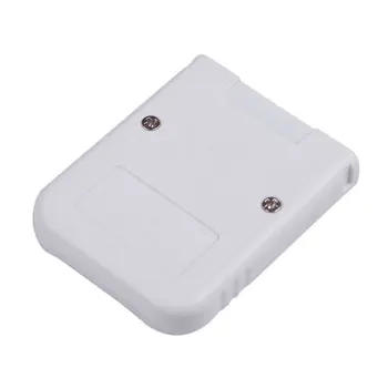 Praktiski Atmiņas Karte Nintendo Wii Gamecube GC Spēli Balts JAUNU Atmiņas Karti Wii Konsolē Viegli izmantot