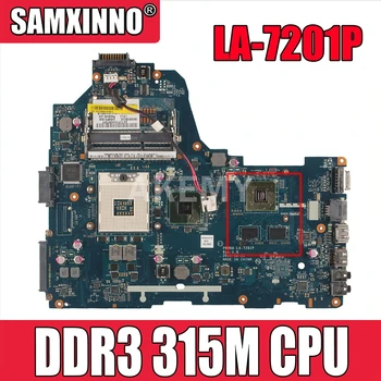 PWWHA LA-7201P K000124390 GALVENĀS VALDES Toshiba Satellite C660 Klēpjdators mātesplatē HM65 DDR3 315M GPU