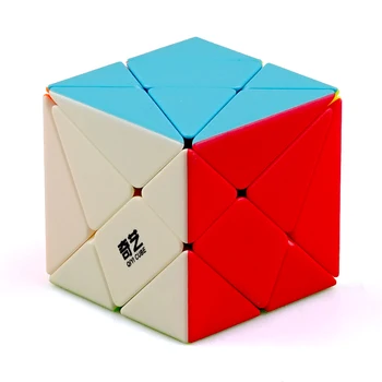 QIYI Ass Magic Cube Mainīt Neregulāri Jinggang Profesionālās Puzzle Ātrums Kubs ar Matēta Uzlīme 3x3x3 Stickerless Ķermeņa Kuba