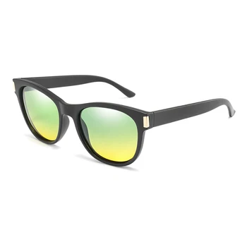 Retro Polarizētās Saulesbrilles, Vīriešu, Sieviešu, Saules Brilles Kaķu Acu Brilles Brilles UV400 Diena Un Nakts Redzamības Modes Braukšanas Brilles