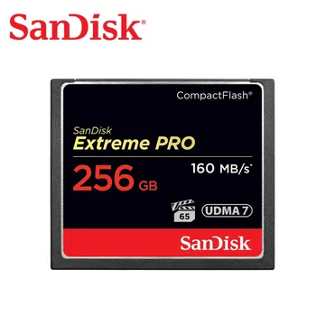 SanDisk Atmiņas Kartes 160 miljoniem eiro/S 32GB64GB 128GB 256 GB CF karte extreme PRO High Speed compact flash karte DSLR un HD Videokamera disku