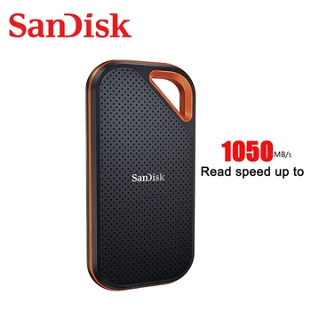 SanDisk SSD E80 1 TB Extreme PRO Portatīvo Ārējo Soild Valsts Disks 500GB 2TB 1050MB/s USB-C USB 3.1 Klēpjdatoru, kameru vai serveri
