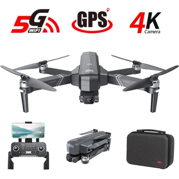 SJRC F11 PRO 4K GPS Dūkoņa Ar Wifi FPV 4K IZŠĶIRTSPĒJAS Fotokamera, Divi-Ass Anti-Shake Gimbal F11 Brushless Quadcopter Vs SG906 Pro 2 Max Dron