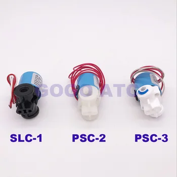 SLC-1/PSC-2/PSC-3 2 veidu ūdens padeves solenoida vārsts plastmasas G1/8