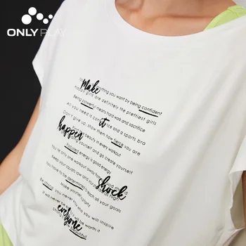 TIKAI Sieviešu Vasaras Vēstuli Izdrukāt Īsām piedurknēm t-krekls | 119301541