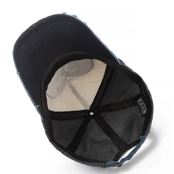 Unisex Kokvilnas Cepurīte Augstas Kvalitātes Džinsa Beisbola Cepure Modes Tētis Cepuri Aprīkots Klp Vīrieši Sievietes Vairumtirdzniecības