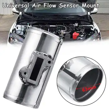 Universāls Auto Gaisa Plūsmas Sensors Mount Darbības Ieplūdes Gaisa Mērītājs Cauruļu Adapteri OD 63mm Par Nissan Honda VW