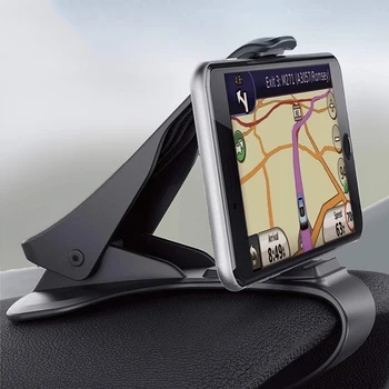 Universāls Auto Telefona Turētājs Paneļa montāžas Stends, Auto mobilā Telefona Turētājs GPS Displeja Turētājs iPhone Xiaomi Samsung Huawei