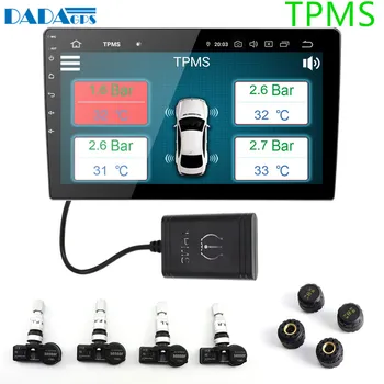 USB Android TPMS riepu spiediena monitorings/Android riepu spiediena kontroles signalizācijas sistēma, bezvadu pārraides TPMS