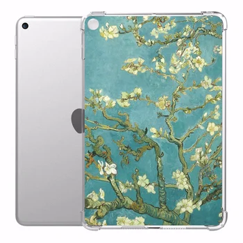 Vintage Eļļas Glezna Gaisa iPad 4 7. Paaudzes Gadījumā Tablete Skaidrs, PC Būtiska 12.9 Pro 11 