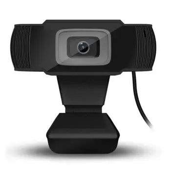 Webcam HD 480P PC Kamera ar Absorbcijas Mikrofons MIC Skype Android TV Grozāms Datoru Kamera USB Web Cam
