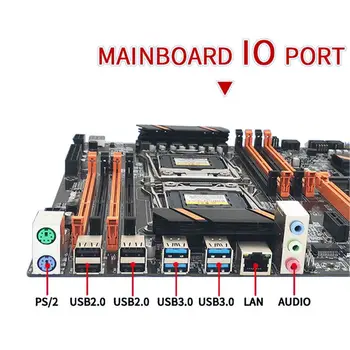 X99 Dual Serveri Datoru Mātesplati LGA2011-3 CPU DDR4 Atmiņas Spēle Mainboard Modulis In-tālr.