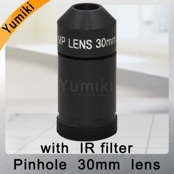 Yumiki HD CCTV Lēcu, Pinhole 30MM M12*0.5 Stiprinājums 1/2.7