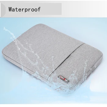 Ūdensnecaurlaidīga Neilona Piedurknes Notebook Soma 11 12 13.3 14 15 Macbook Air 13 Pro 16 Lietā Par Xiaomi HP, Asus, Lenovo Plīša Triecienizturīgs