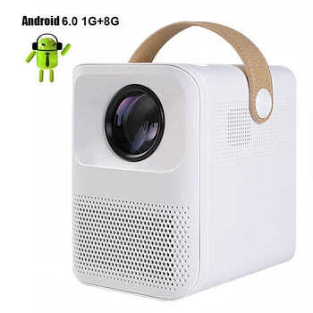 1080P Projektoru, Mini Tālrunis Led Projector Full Hd Android Wifi Mājas Kino Usb Mājas Kinozāles PR57023