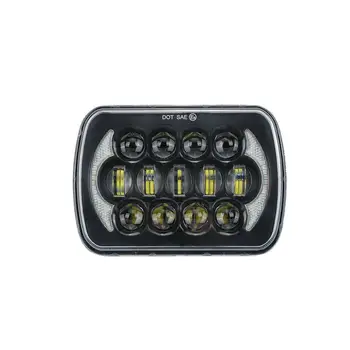 1pc Spožāko 5X7 Collu 105W Taisnstūra LED Lukturu Pikaps Kravas Auto Gaismas H4 Led Objektīva Auto Piederumi Jaunas