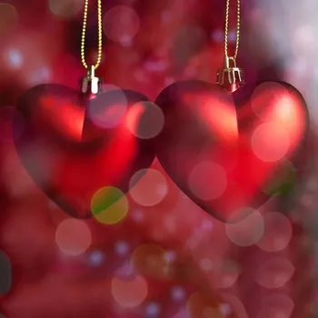 24pcs Sirds Formas Bumba Karājas Kulons Valentīna Diena, Rotaslietas Ornaments, Ģimenes Puse Dekori Mīlestības Bumbu Komplekts Festivāls Apdare