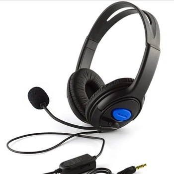 3,5 mm Vadu Spēle Austiņas Spēļu Austiņas Stereo Bass Austiņas ar Mikrofonu, Skaļuma Kontrole PC Klēpjdatoru PS4 Smart Tālruni