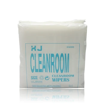 300pcs/iepak Cleanroom tīrītāji, kas nav putekļu lupatu papīrs 9x9cm putekļu bezmaksas papīra tīra papīra
