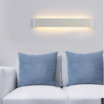 36W Taisnstūra Beidzis Moderno LED Sienas Apgaismojums, Lai Vannas istabā, Guļamistabā, Dzīvojamā Istabā Spoguļa Priekšā Gaismas LED Sienas Lampas AC 110V, 220V