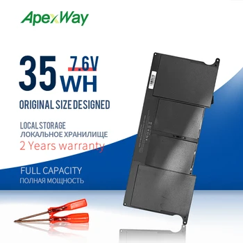 7.6 V 35Wh Klēpjdatoru akumulatoru APPLE Macbook Air 11