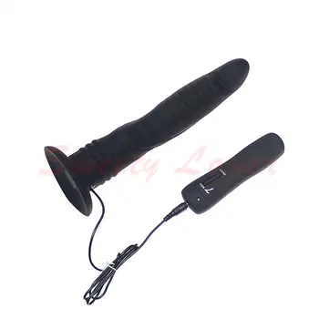 7 Ātruma Lielo Dildo Vibratoru Sievietēm Reāli Silikona Butt Plug Dzimumlocekļa Anālais Vibrators ar piesūcekni Unisex Seksa Produkti Jaunas
