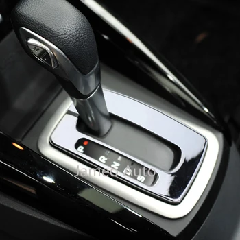 ABS Chrome Automašīnas Iekšējo Rīku Panelis Apdares Plāksnes Pielāgošanas Uzlīme PIE Ford Ecosport 2013 2016 LHD Piederumi