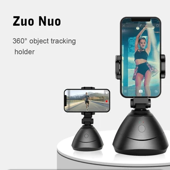 All-in-one Selfie Smart Video Uzņemšanas Fotokamera Automātiski Sejas Objektu Izsekošanas 360°Horizontāla Rotācija Tālruni