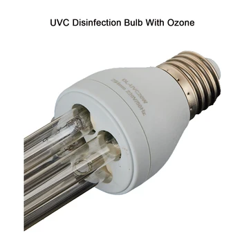 Augstas kvalitātes E27 UV Dezinfekcijas lampa 110V, 220V Ultravioletās Spuldzes UVC Germicidal Sterilizācijas Gaismas