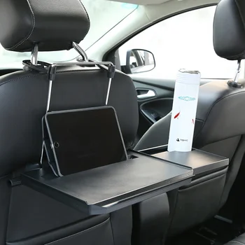 Auto aizmugurējā sēdekļa renes salokāmo galda atvilktnē aizmugurējais sēdeklis renes auto klēpjdatoru renes datoru, renes, portatīvie auto renes portatīvo auto pusdienu galda