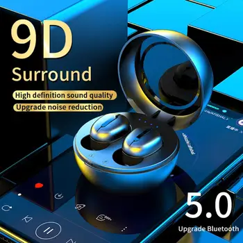 Bezvadu Austiņas Mini Bluetooth Bezvadu 5.0 Ūdensizturīgs Stereo Sporta Austiņas iPhone auriculares bluetooth 2020