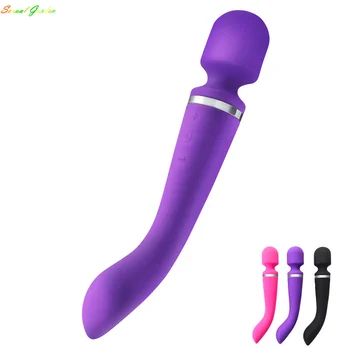 Big Dildo Klitora Vibrators Sievietēm Spēcīgu 10 Ātrumu AV Burvju Nūjiņu G Spot Stimulators Sieviešu Masturbator Seksa Rotaļlieta, Par Pieaugušo