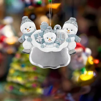 Cute Ziemassvētku Eglīte Kulons Sudraba Vizuļi Sniegavīrs Ziemassvētku Rotājumu 2020. gadam, Ziemassvētku Rotājumi Kerst Navidad Laimīgu Jauno Gadu 2021